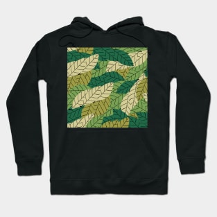 Army Leaves Pattern Hoodie